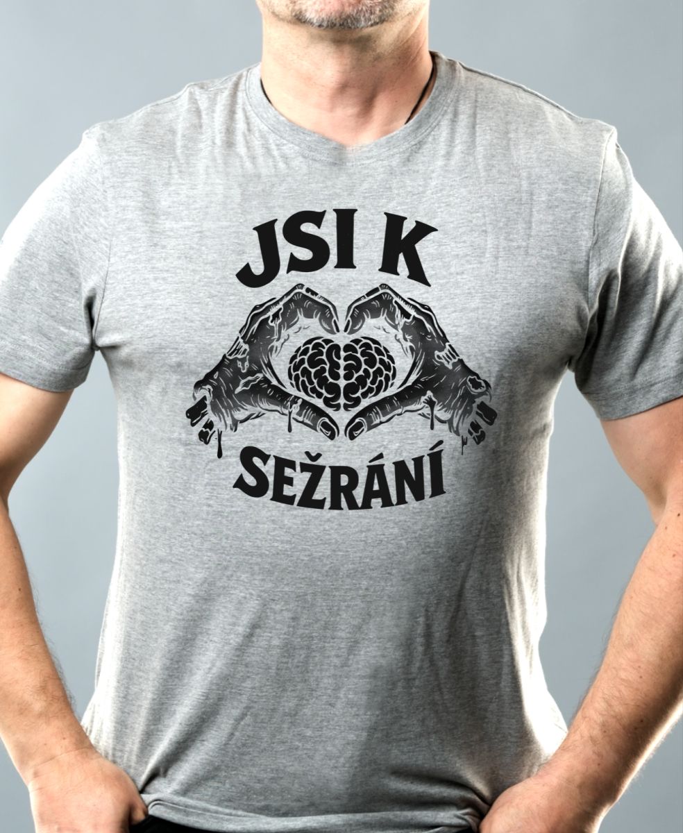Jsi k sežrání, černý potisk Jsi k sežrání, černý potisk