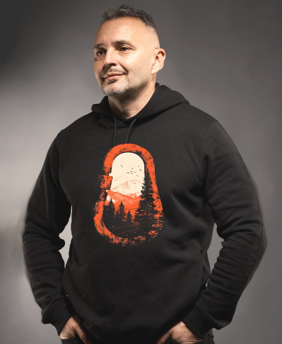 Karabina, lezení, climbing, bouldering, hory, V3