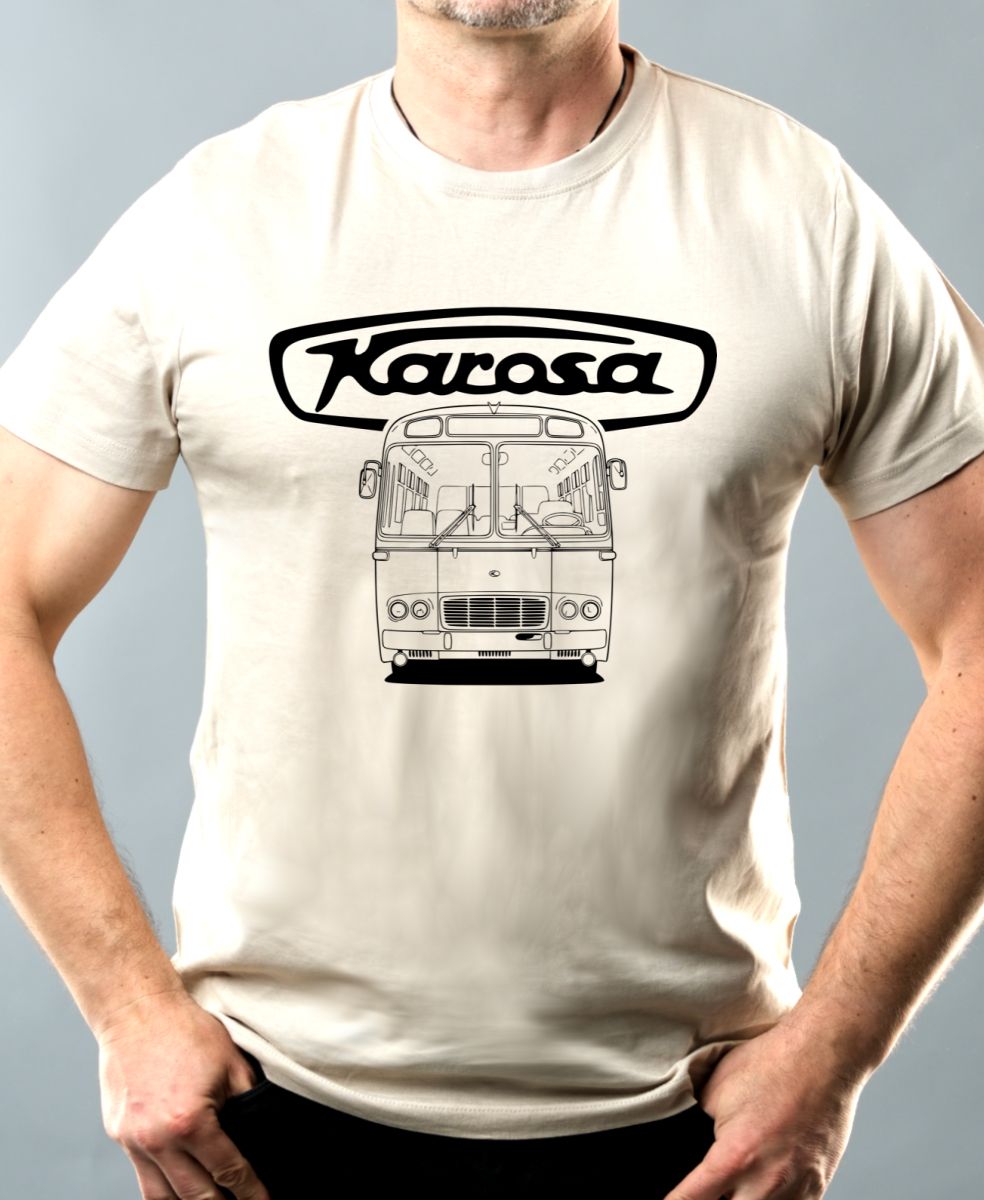 Karosa ŠL11, předek, logo, černá, v3