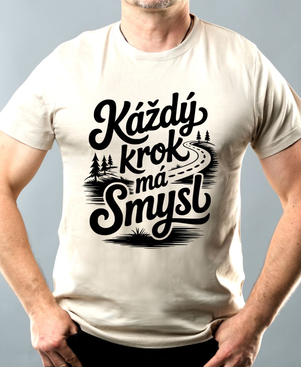 Každý krok má smysl, černý tisk