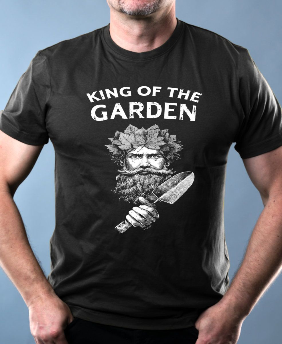 King of the garden, bílý tisk