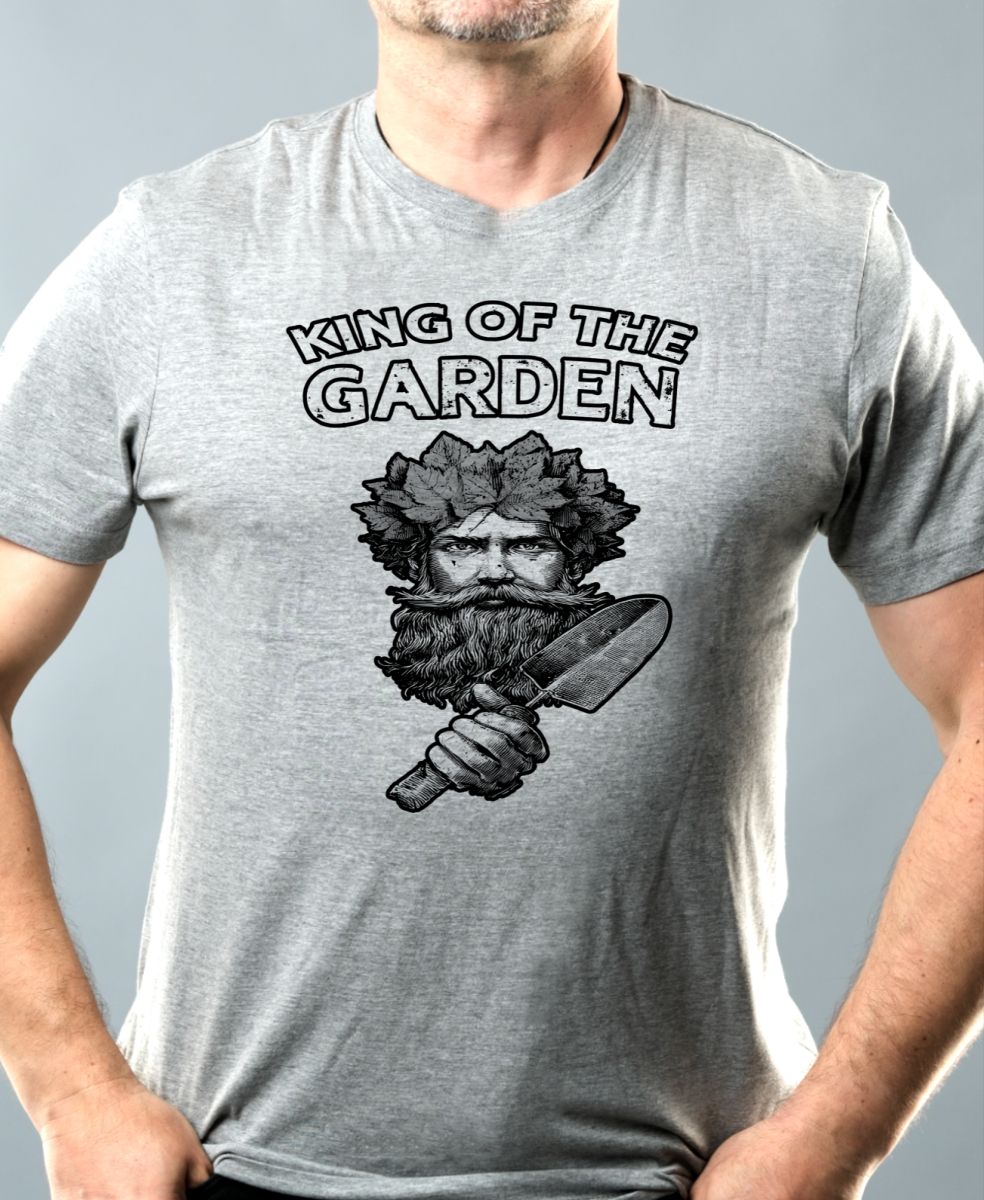 King of the garden, černý tisk
