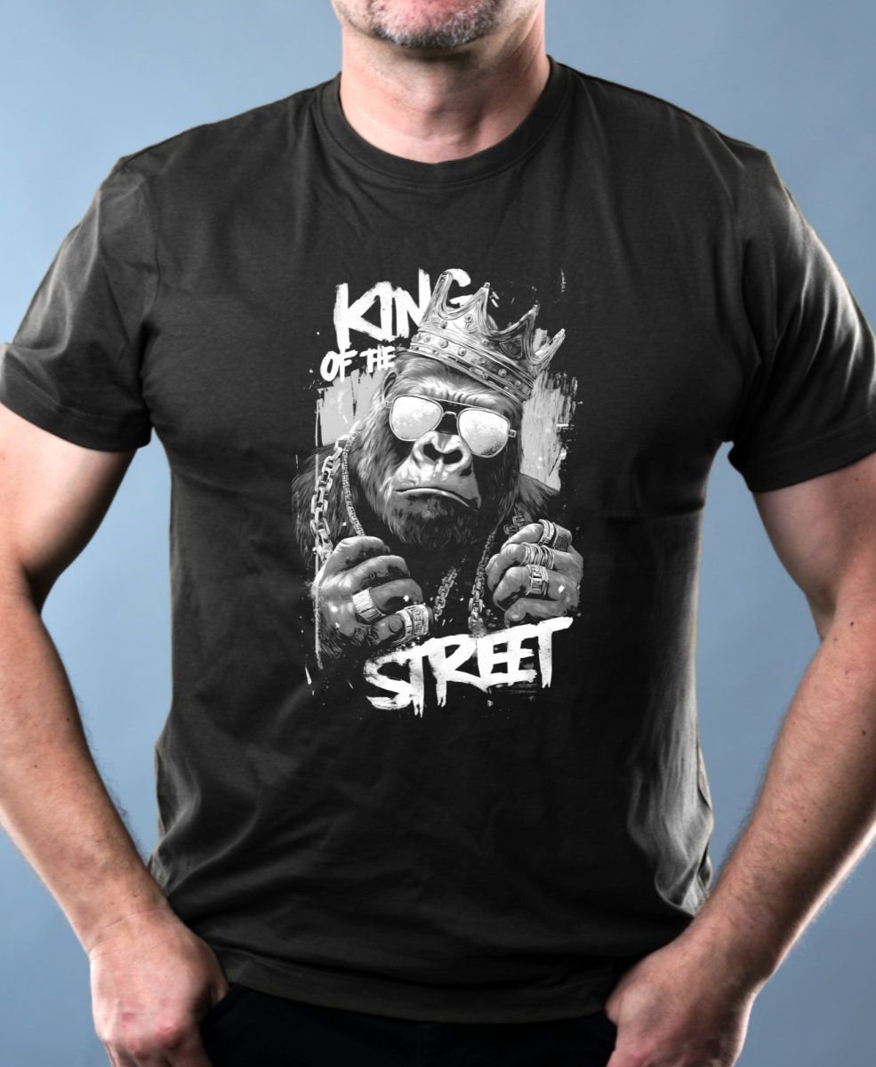 King of the Street, bílý potisk