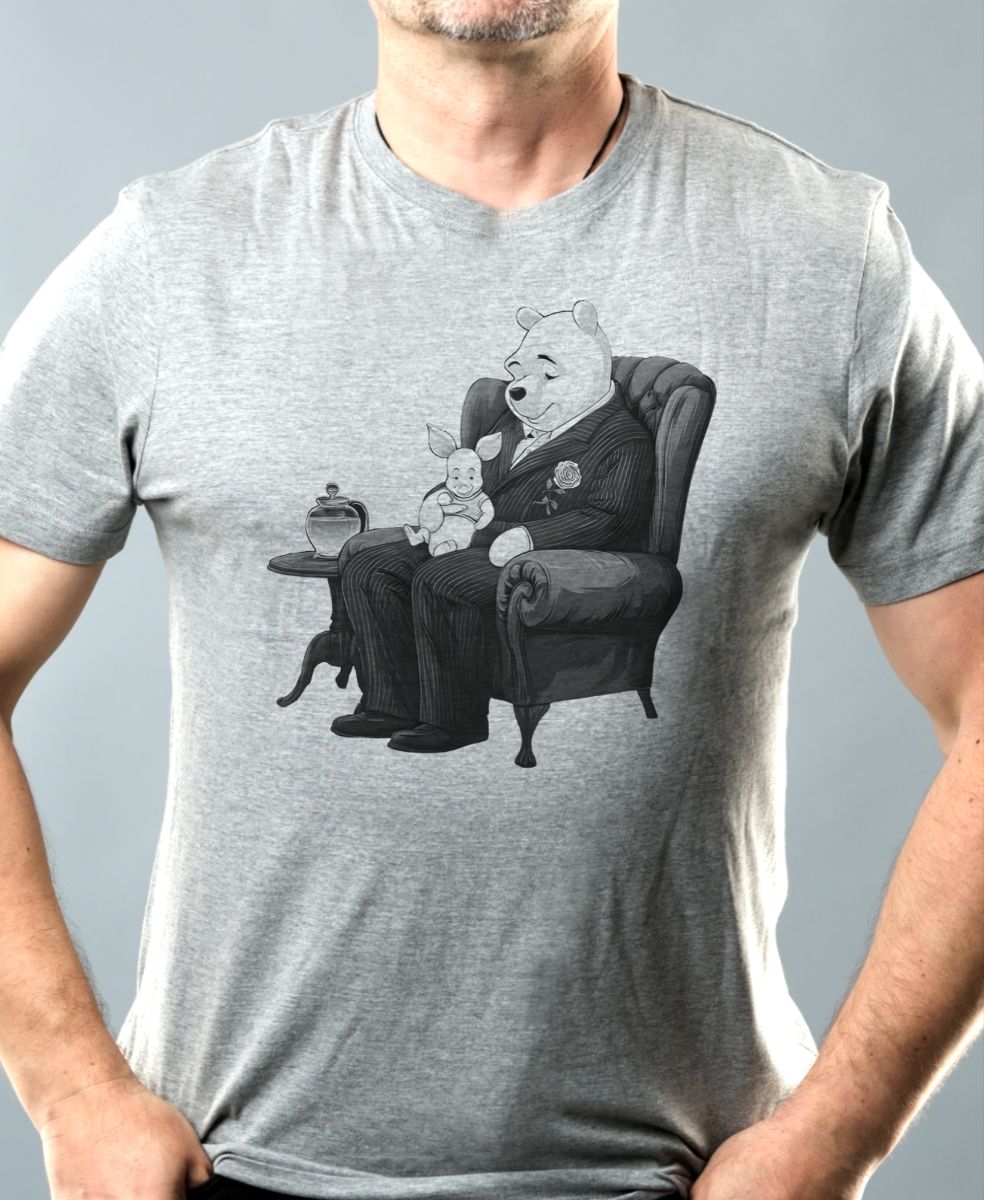 Kmotr Pú, černý tisk