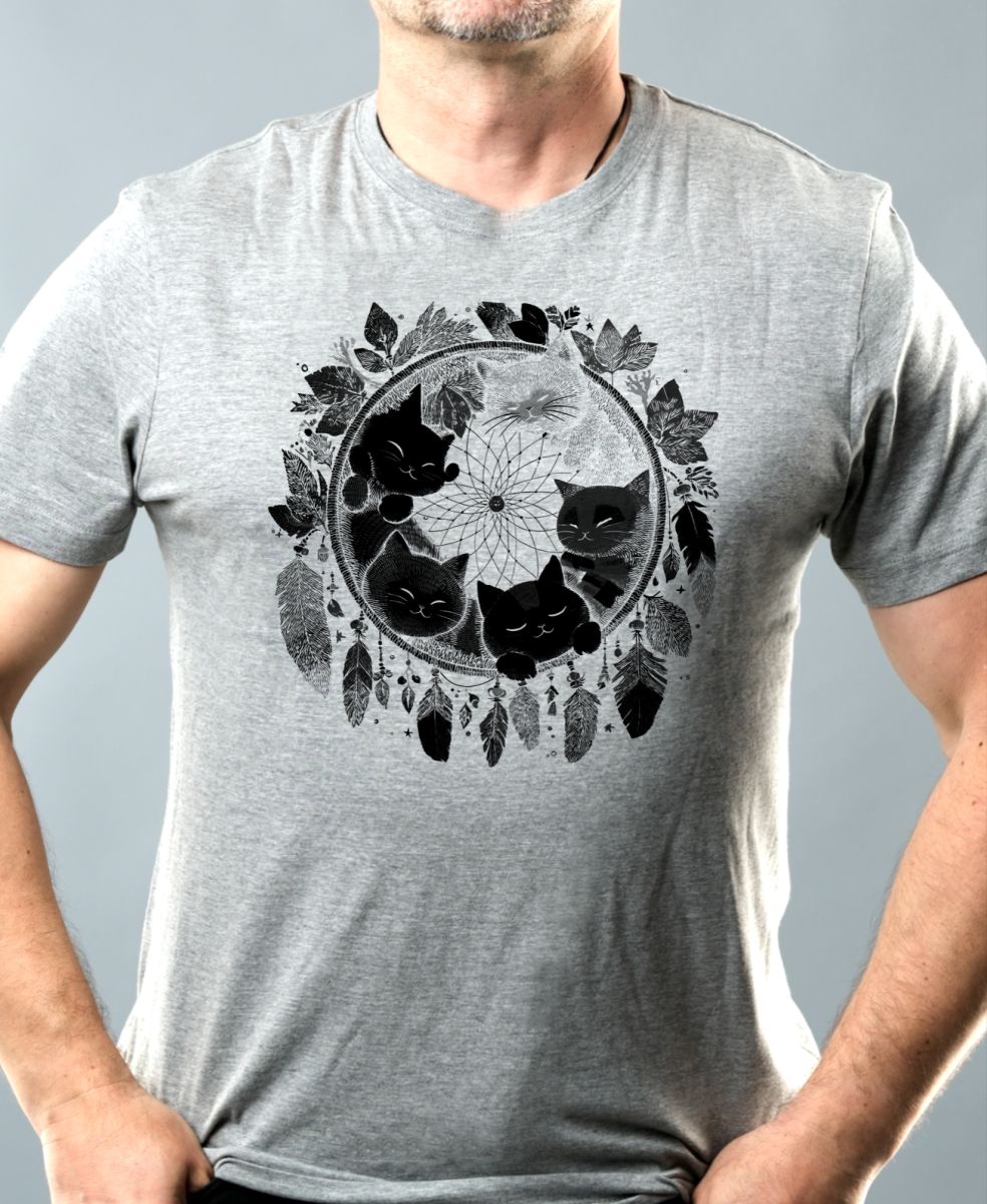 Kočičí sen, černý potisk