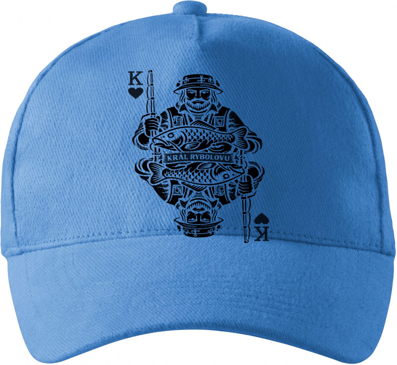 Král rybolovu, černý potisk