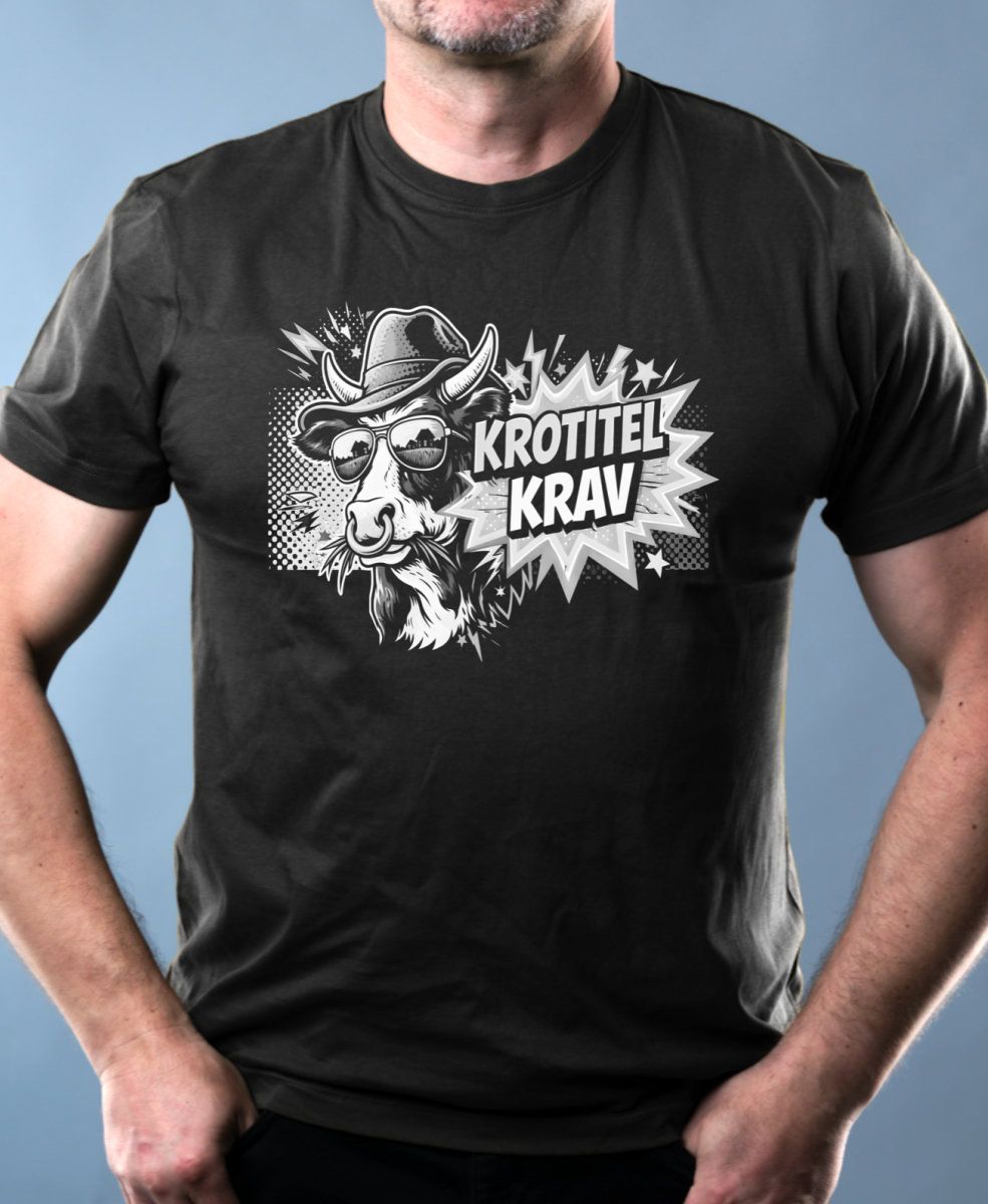 Krotitel krav, bílý potisk