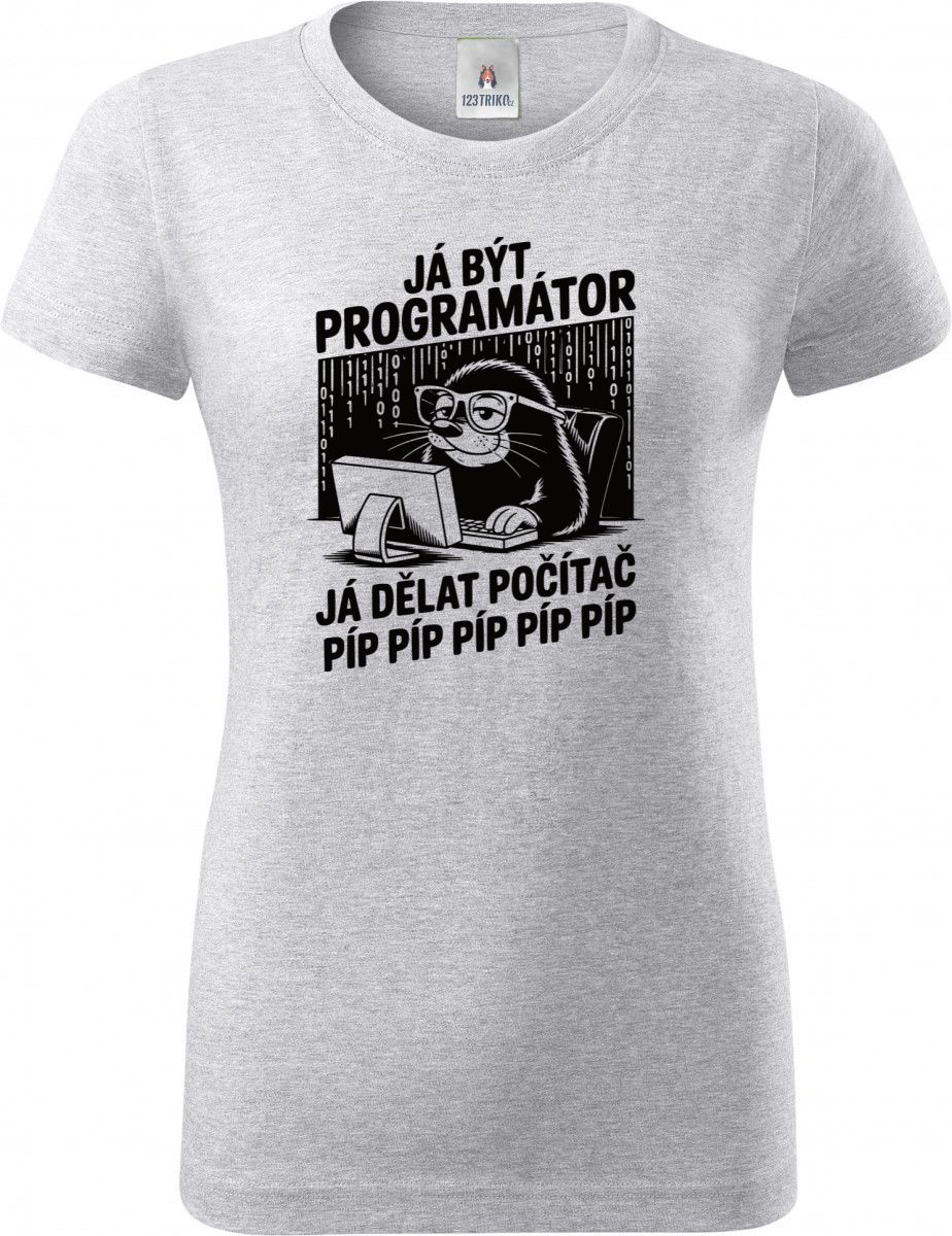 Krtek programátor, černý tisk Krtek programátor, černý tisk