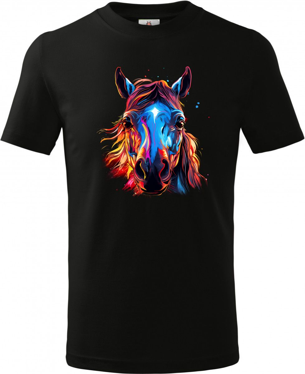 Kůň, neon kolekce, V1