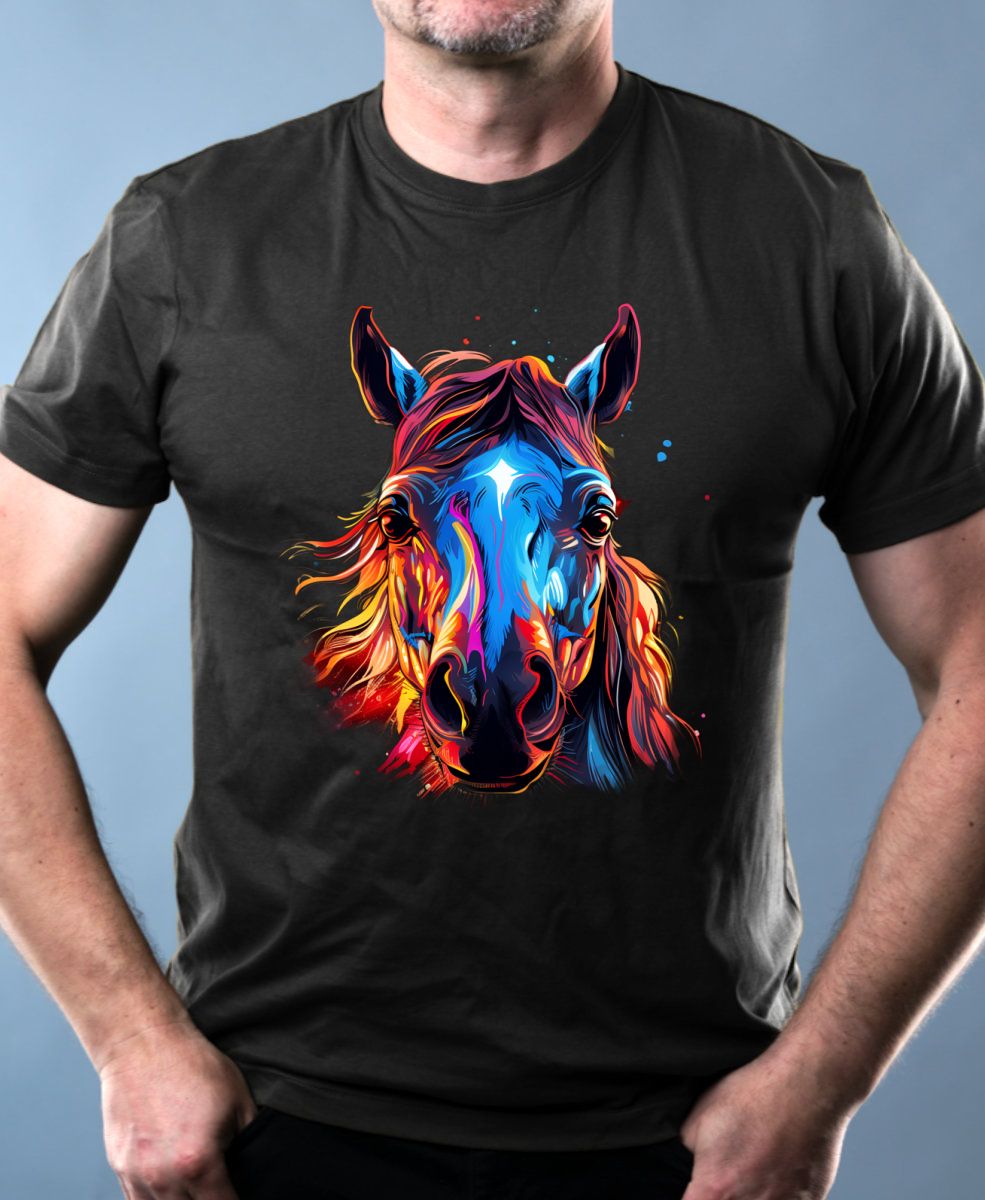 Kůň, neon kolekce, V1