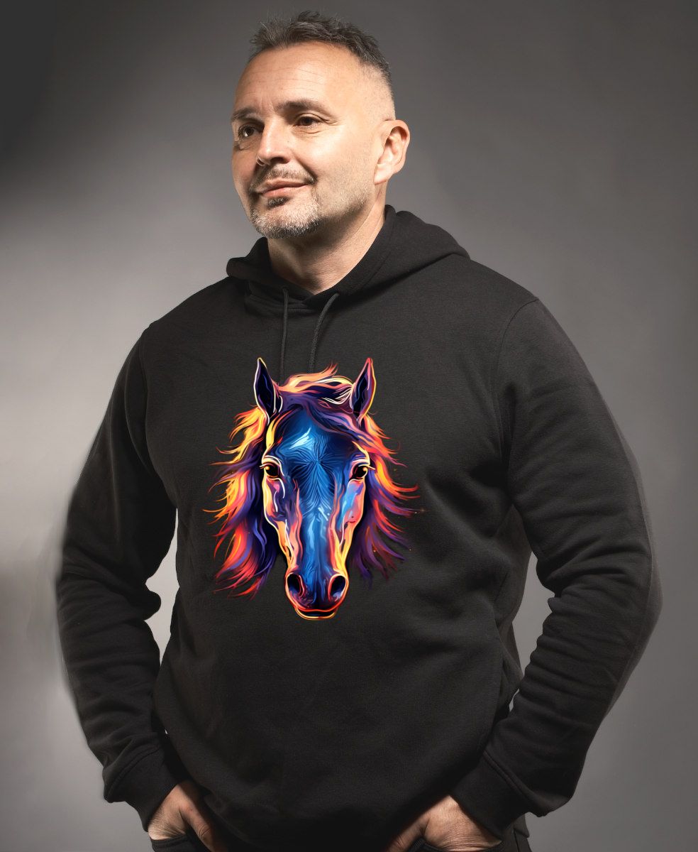 Kůň, neon kolekce, V2