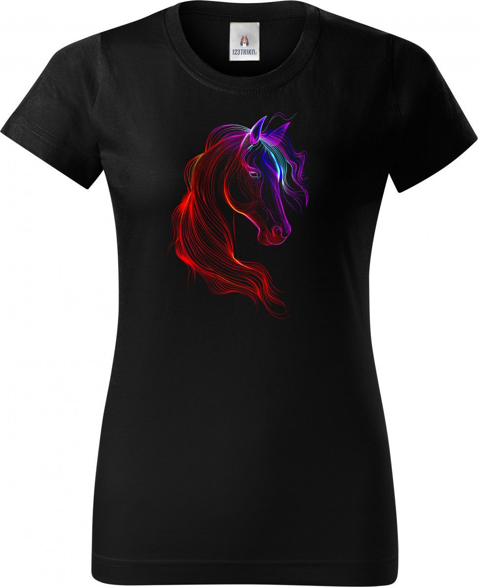 Kůň, neon kolekce, V4