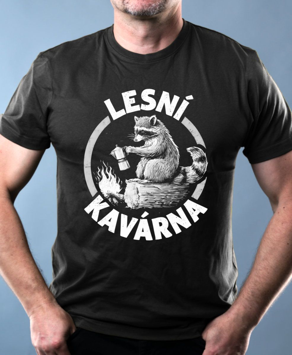 Lesní kavárna, bílý tisk