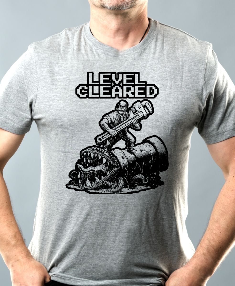 Level Cleared, černý tisk