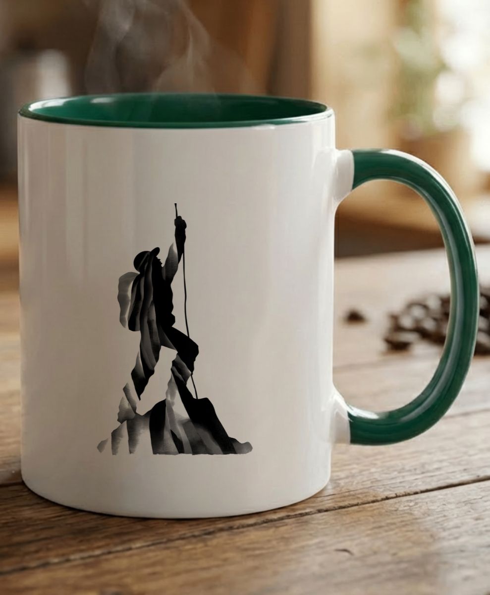 Lezec v oblacích, černý potisk