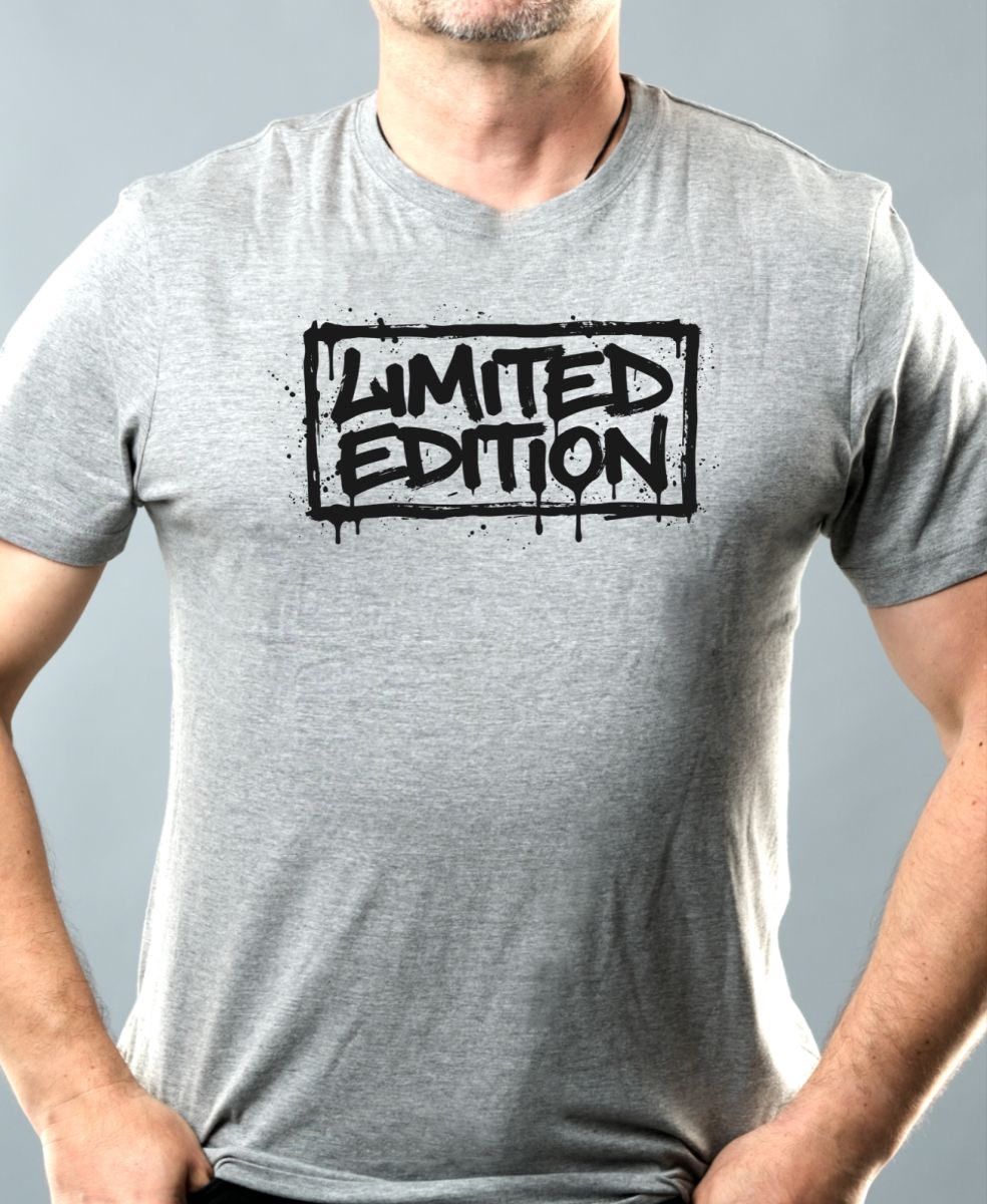 Limited edition, černý potisk