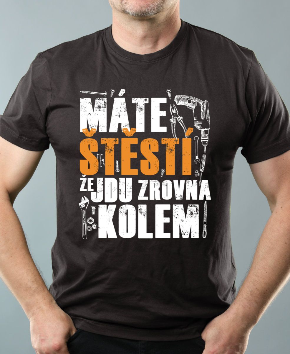 Máte štěstí, že jdu zrovna kolem