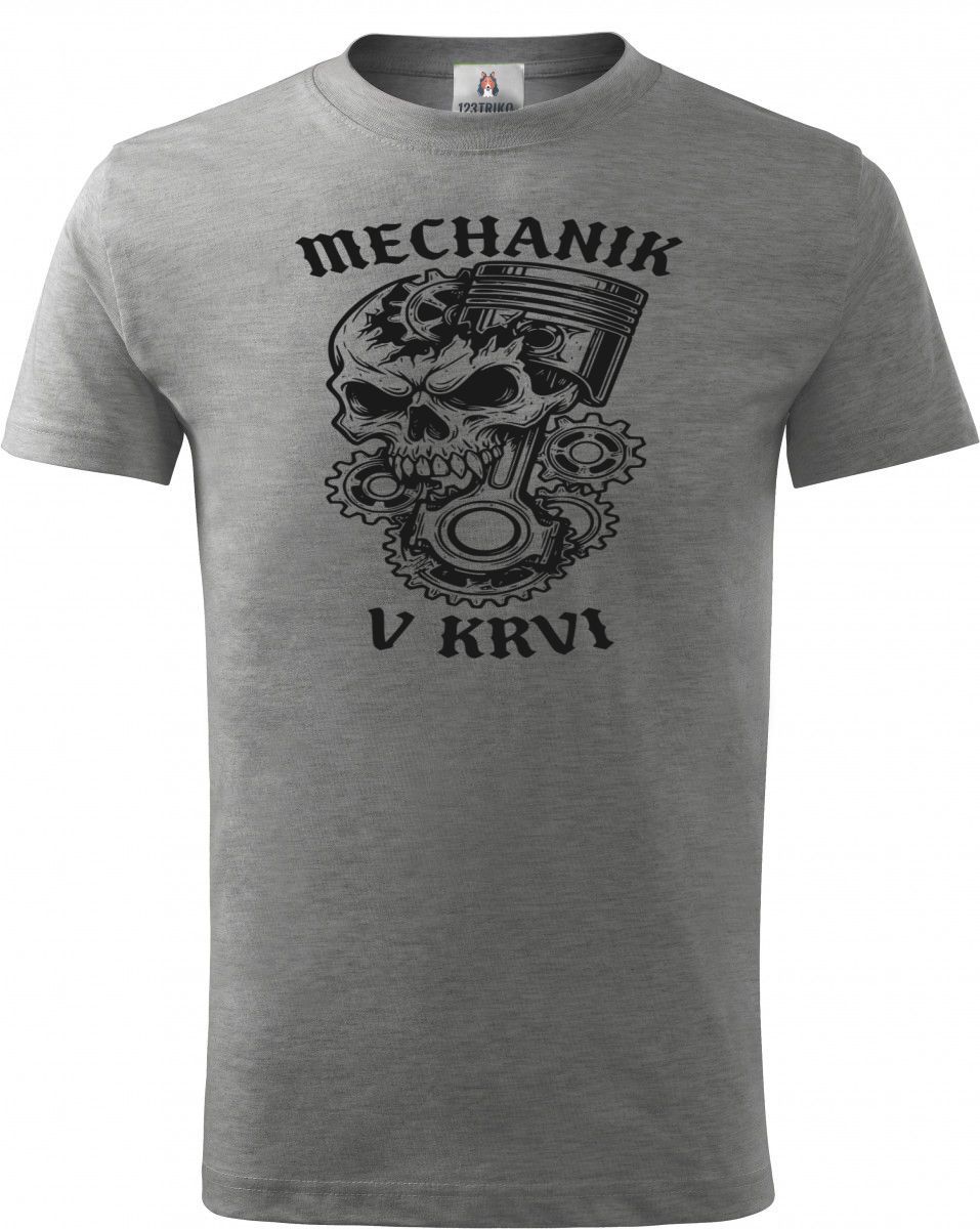 Mechanik v krvi, V1, černý tisk