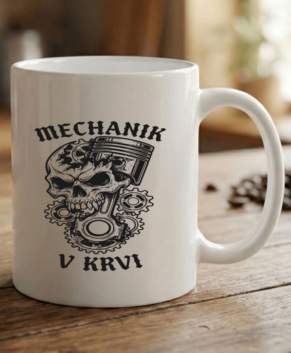 Mechanik v krvi, V1, černý tisk
