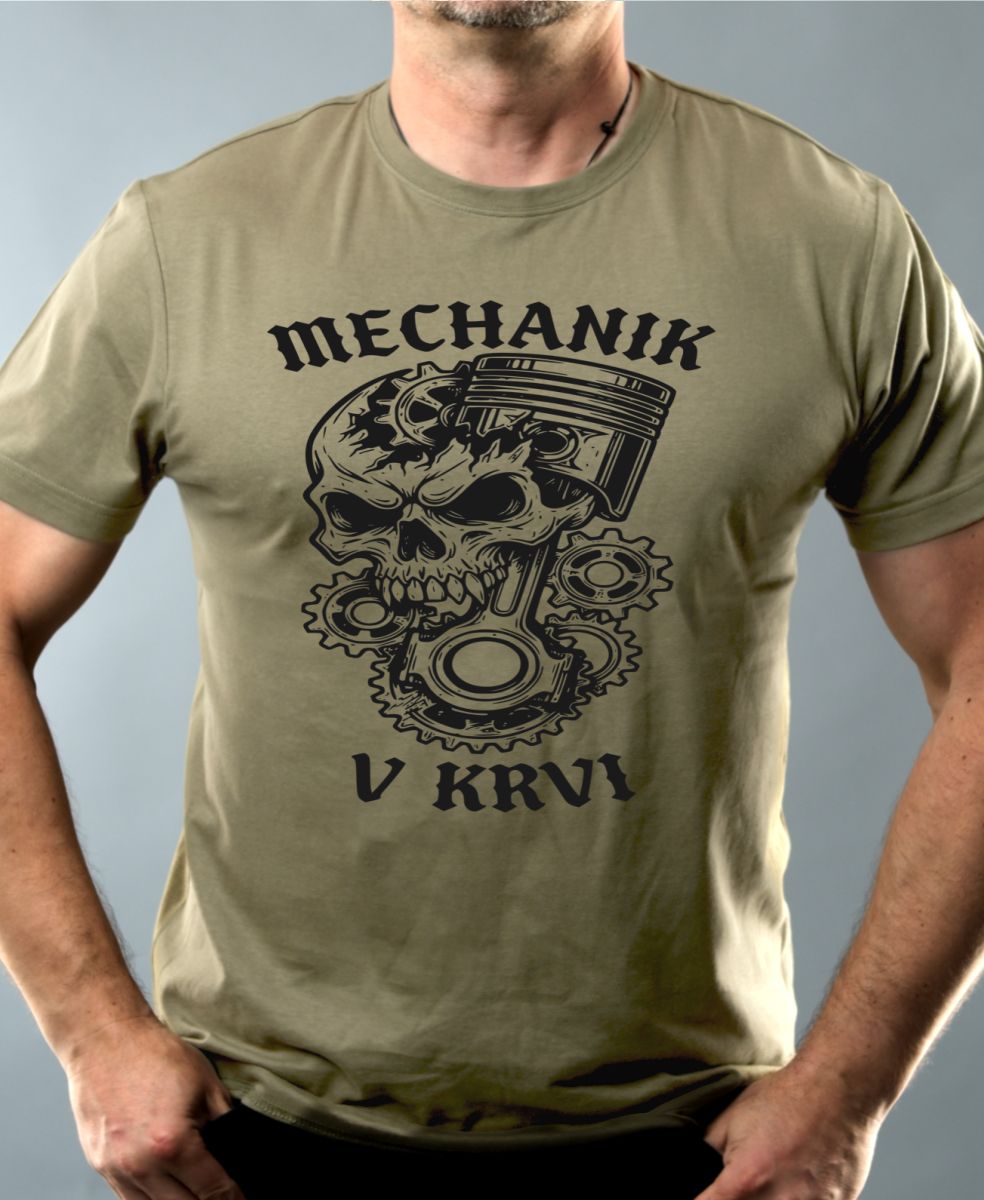 Mechanik v krvi, V1, černý tisk
