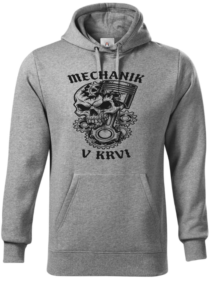 Mechanik v krvi, V1, černý tisk