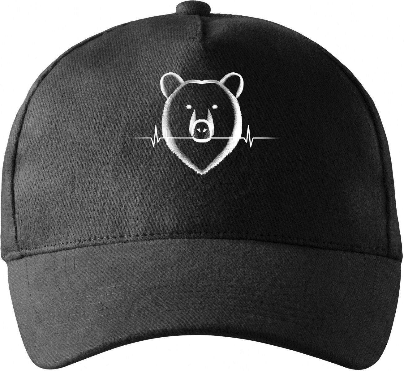 Medvědí EKG, bílý potisk