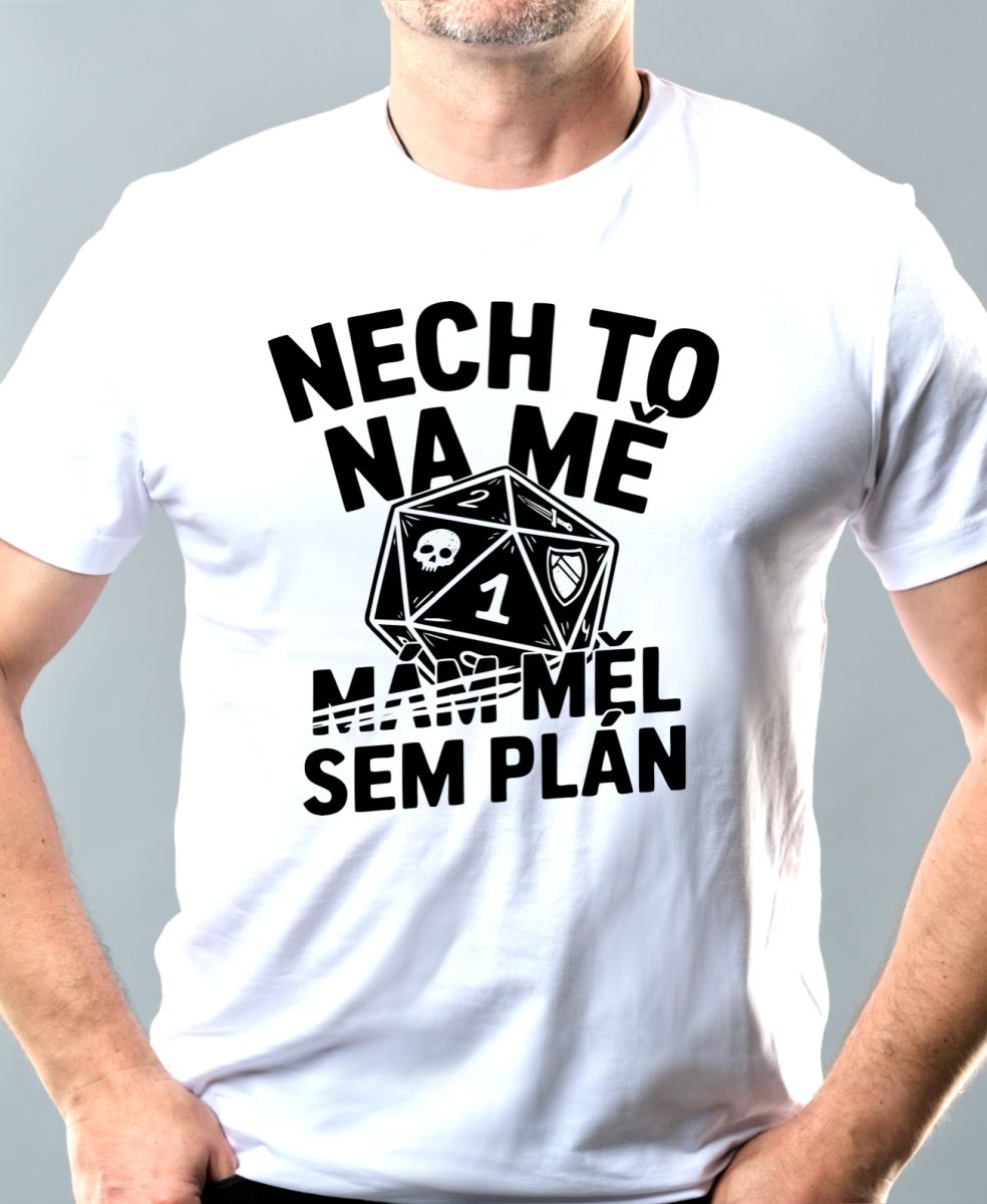 Měl jsem plán, černý tisk