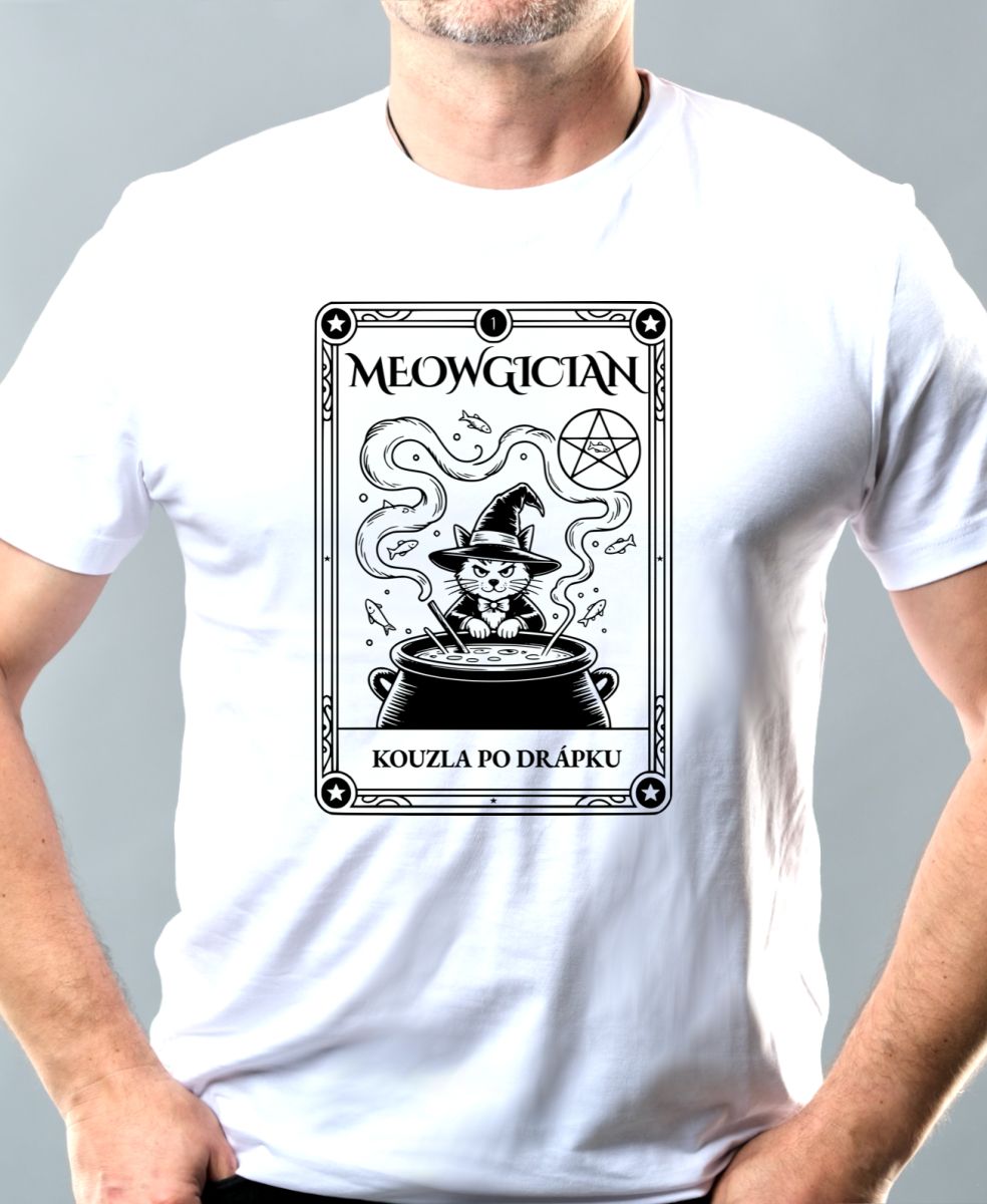 Meowgician: Kouzla po drápku, černý tisk