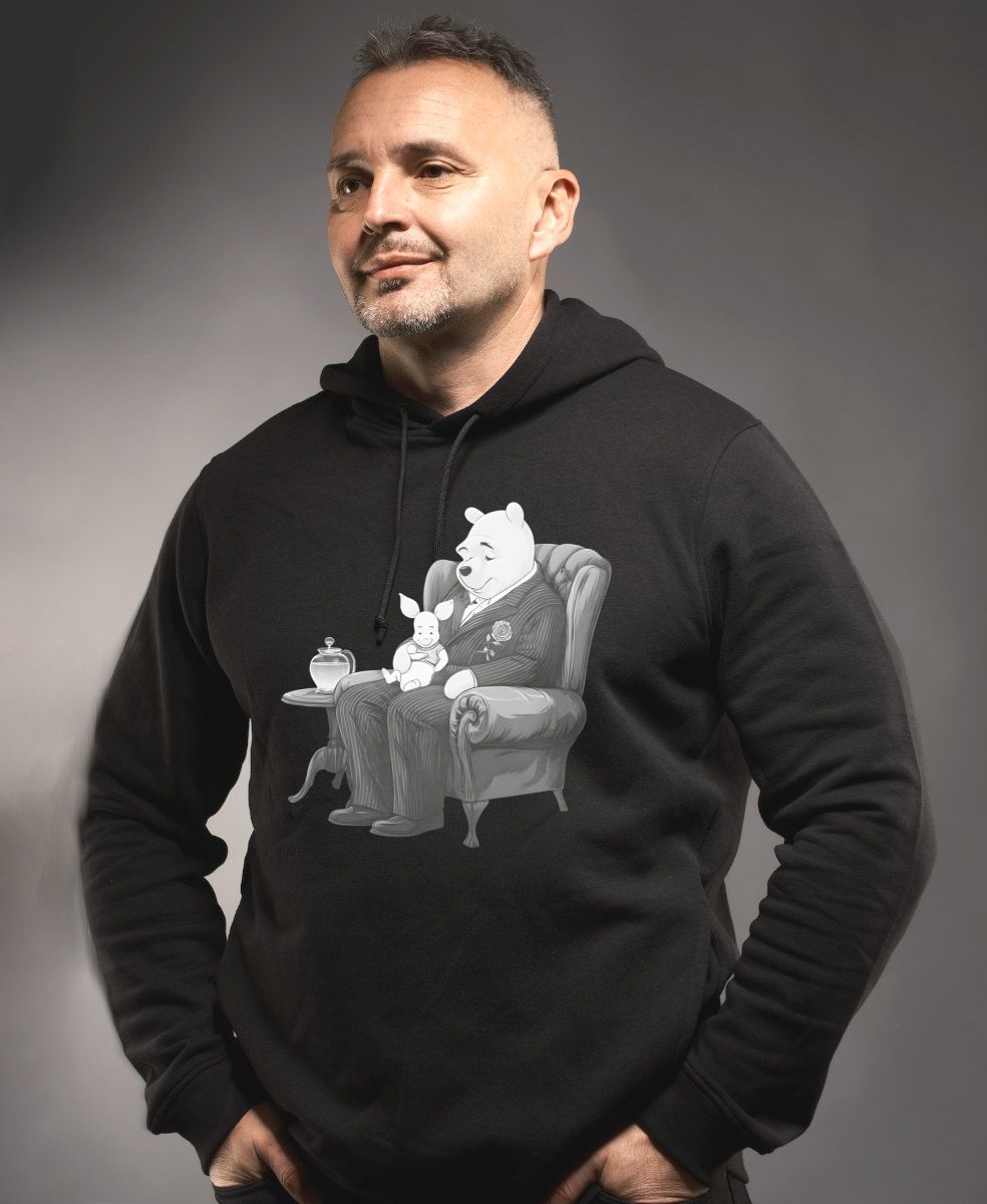 Kmotr Pú, bílý tisk