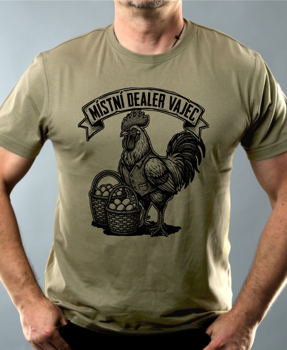 Místní dealer vajec, V2, černý tisk