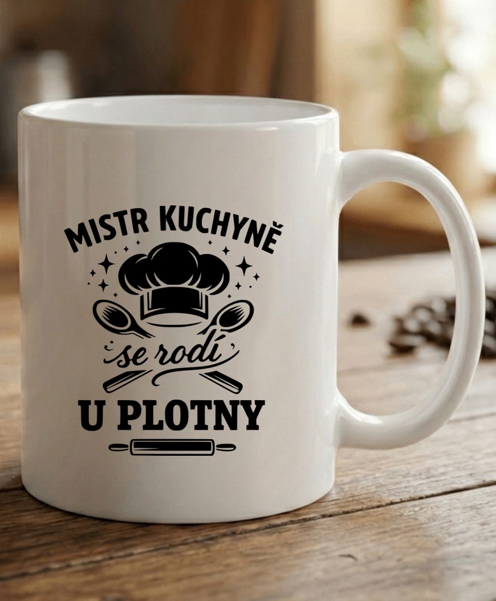 Mistr kuchyně, černý tisk