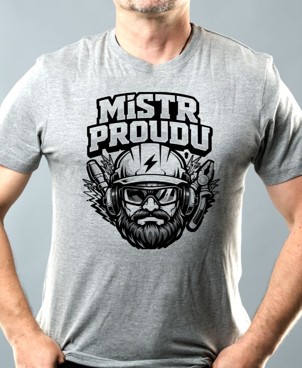 Mistr proudu, černý potisk