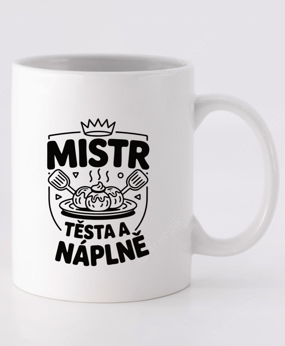 Mistr těsta a náplně, černý tisk