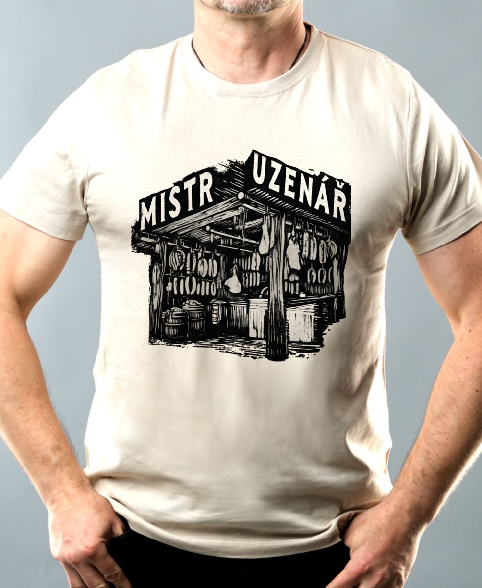 Mistr uzenář, černý tisk