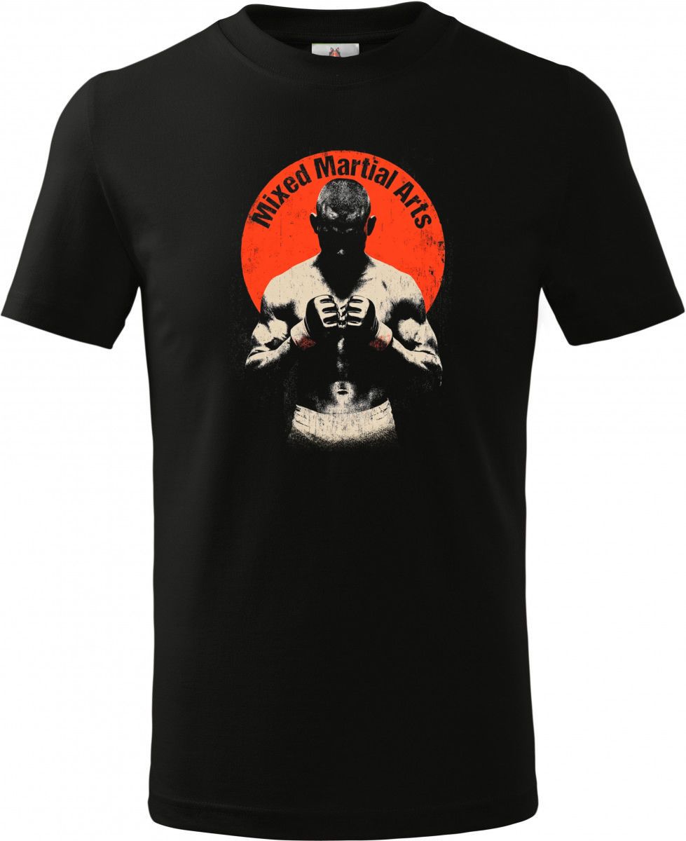 MMA, bojové umění fighter potisk