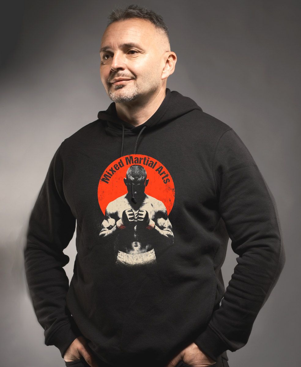 MMA, bojové umění fighter potisk