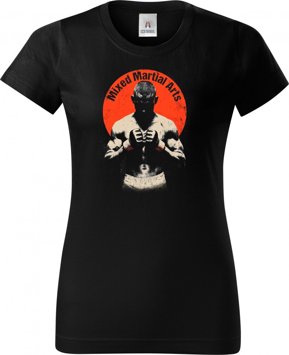 MMA, bojové umění fighter potisk