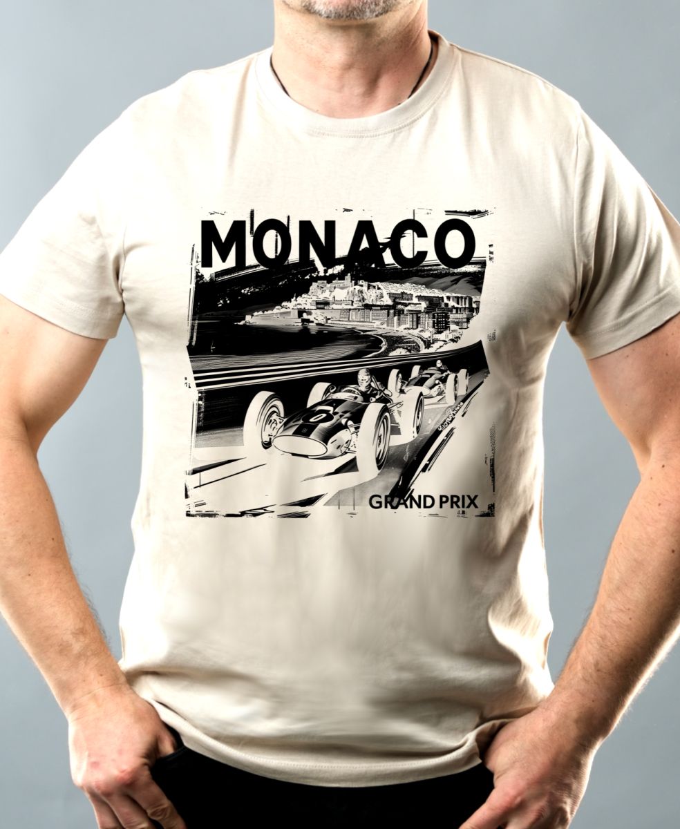 Monaco Grand Prix, černý tisk