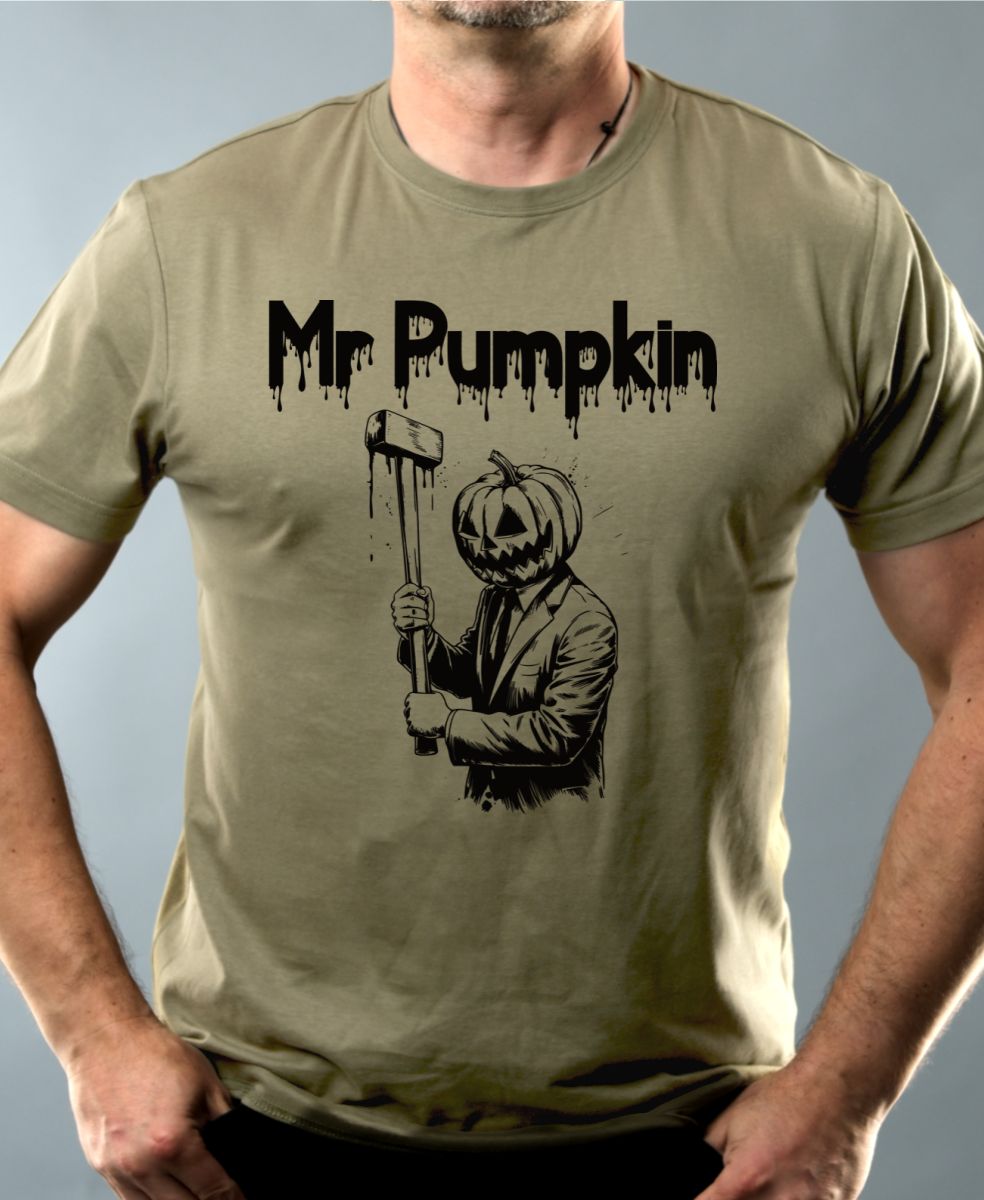 Mr. Pumpkin, černý tisk