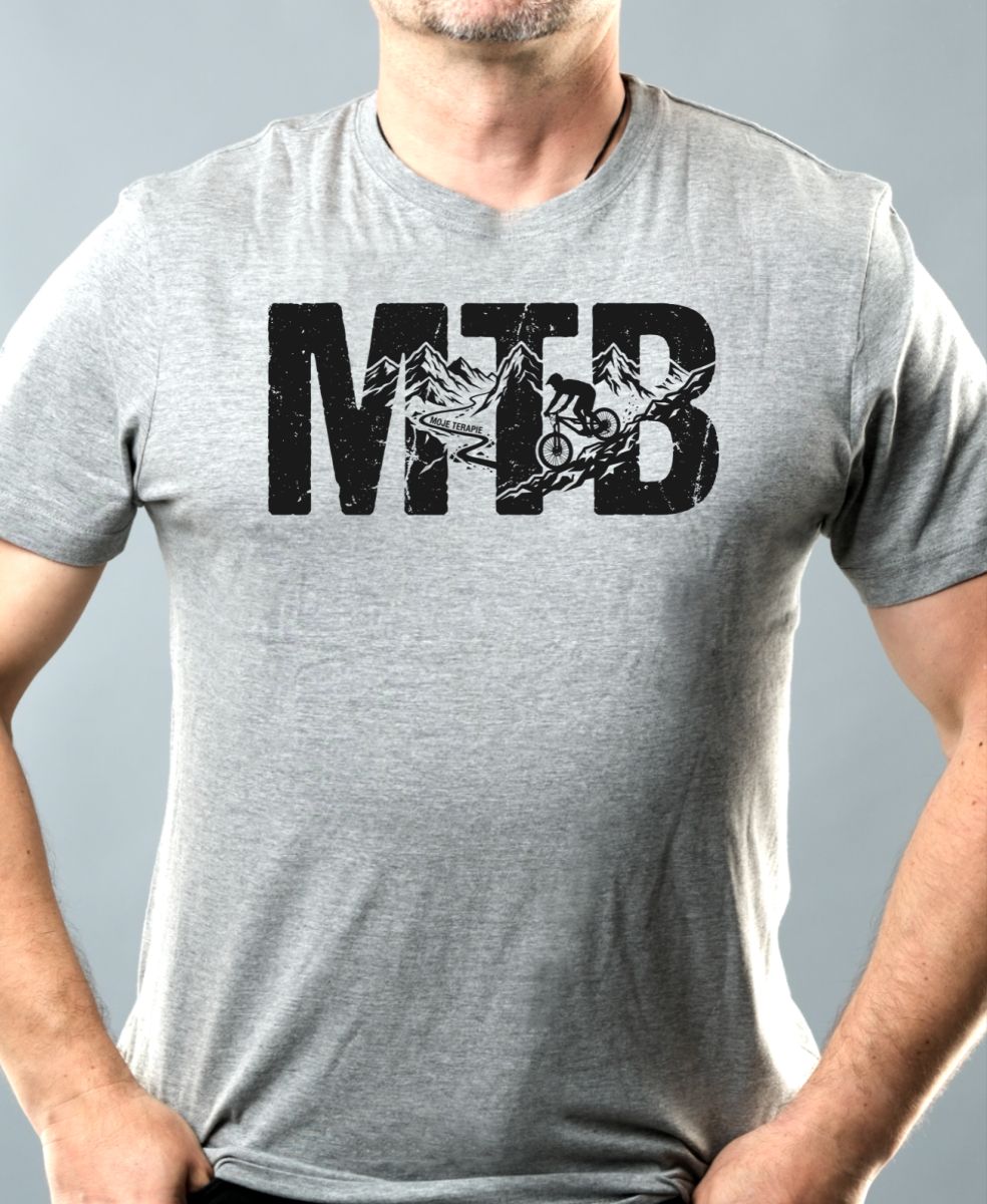 MTB - Moje terapie, černý potisk