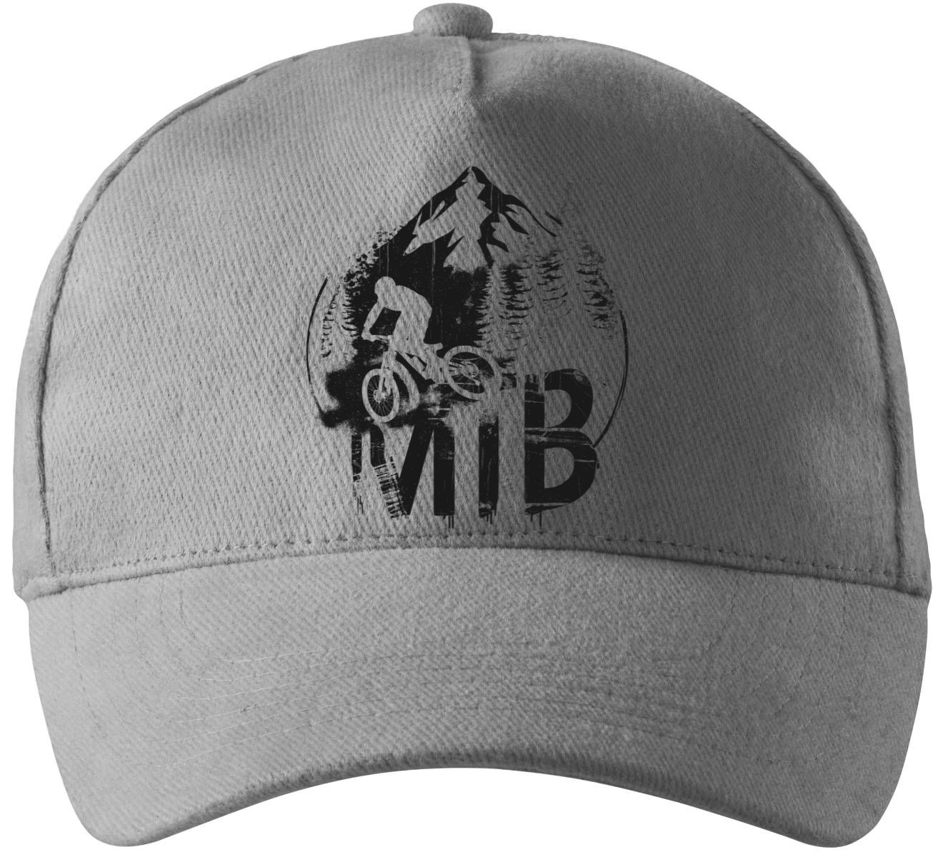 MTB - Mountain bike, horské kolo, v3, černý potisk