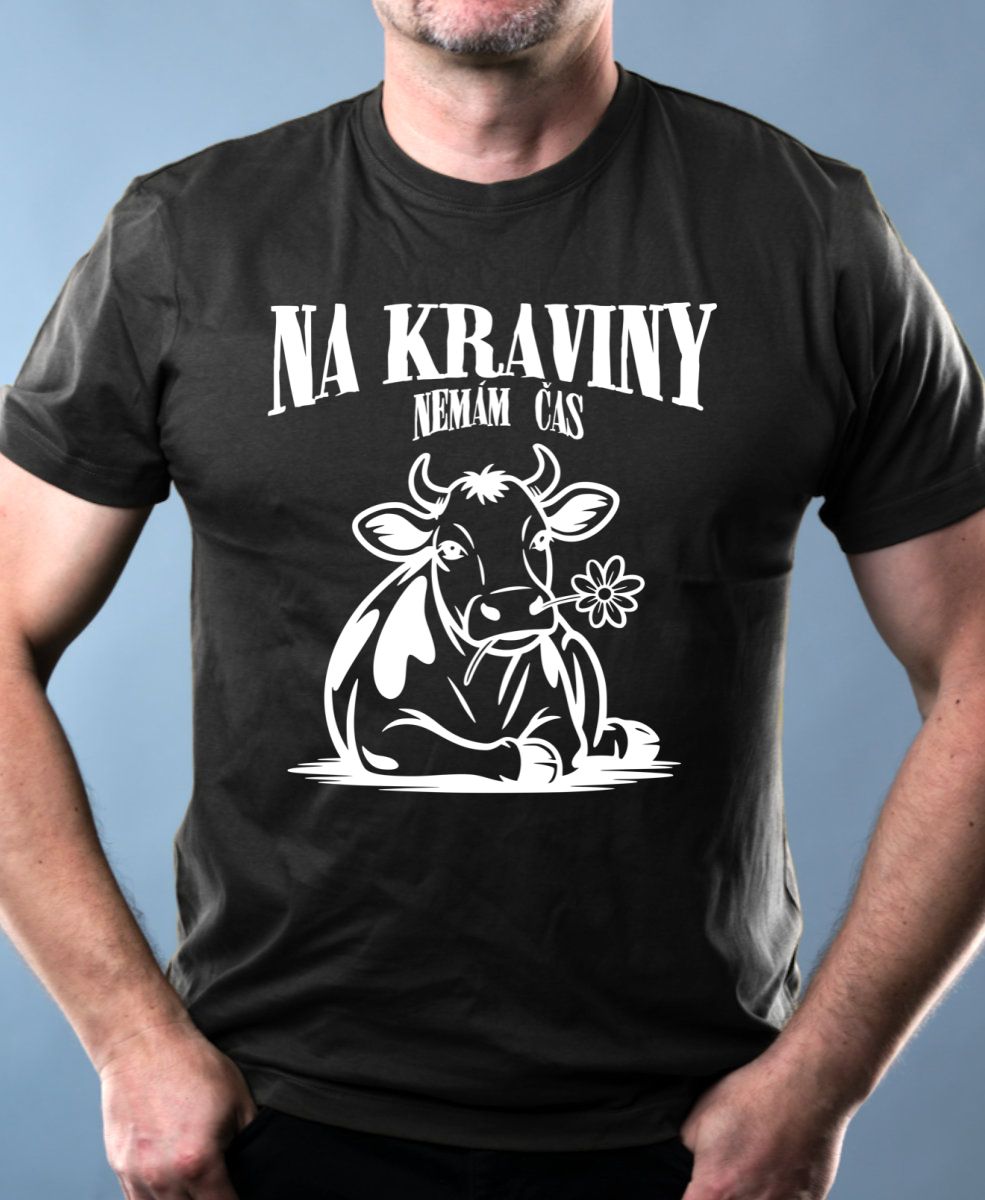 Na kraviny nemám čas, bílý potisk