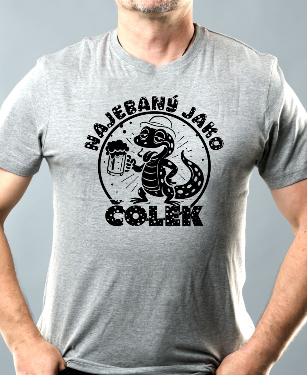Najebaný jako čolek, černý tisk