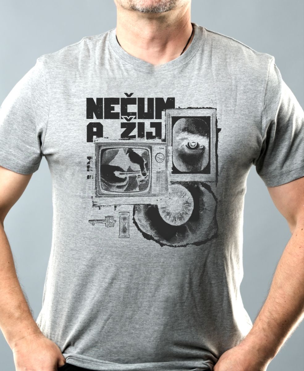 Nečum a žij, černý tisk