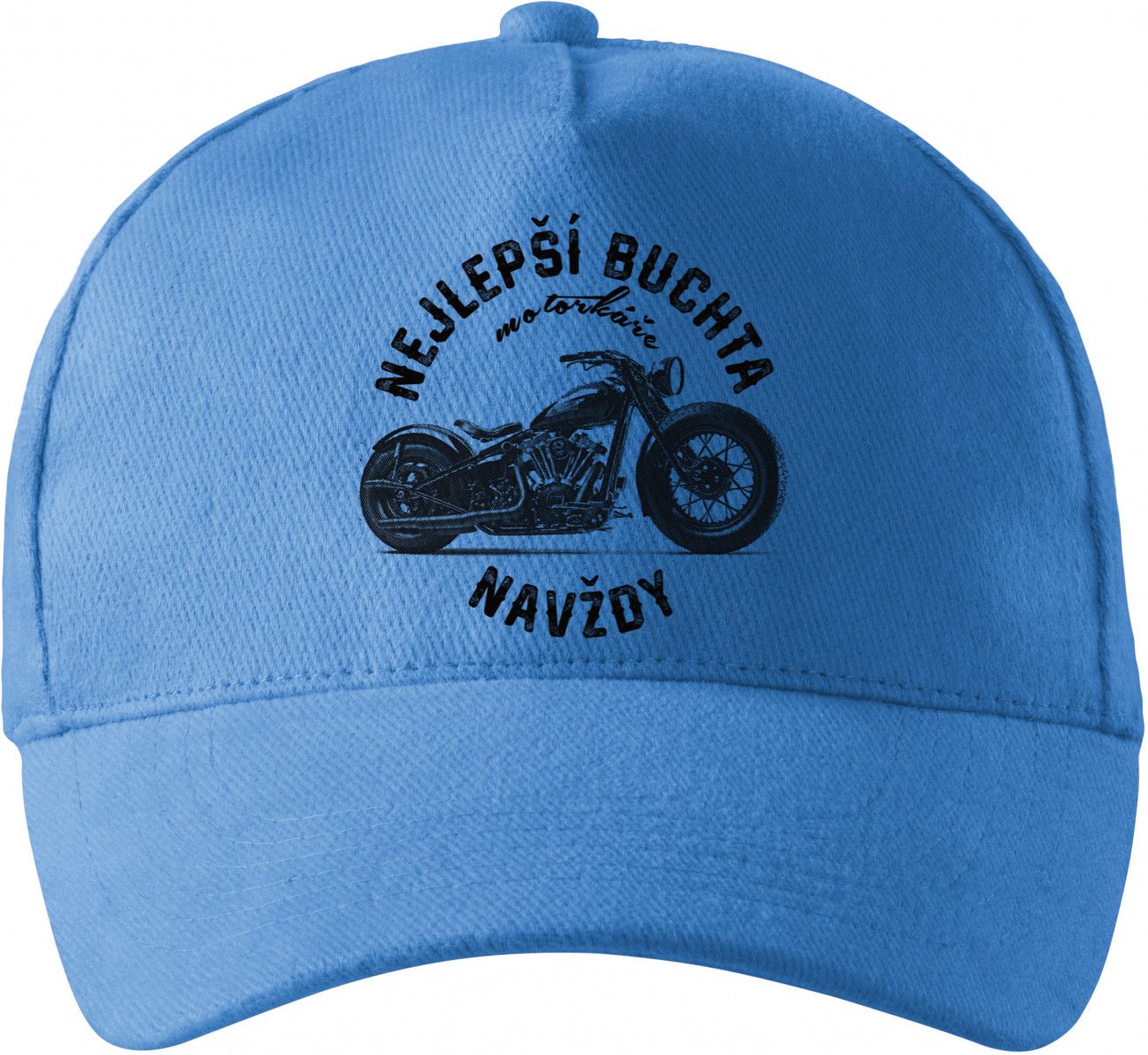 Nejlepší buchta motorkáře, navždy, černý tisk