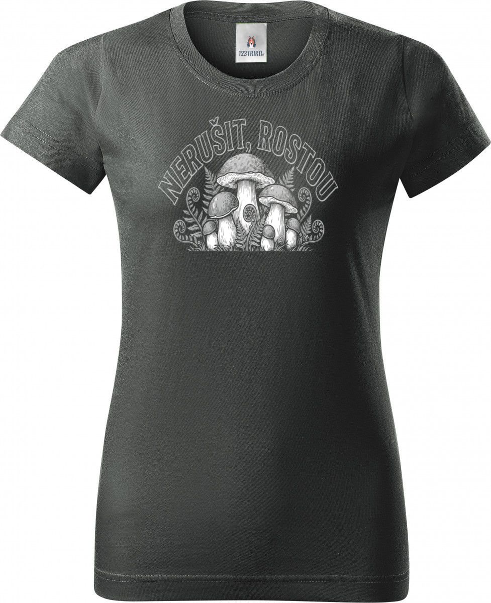 Nerušit rostou, bílý tisk