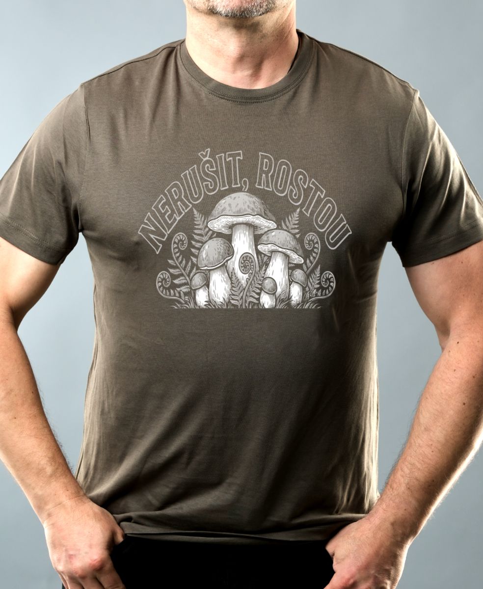 Nerušit rostou, bílý tisk