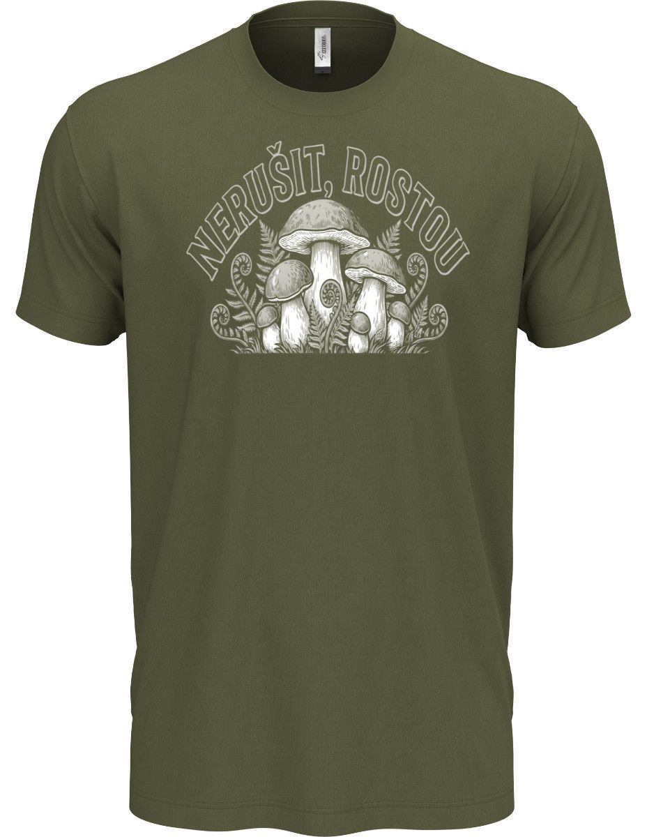 Nerušit rostou, bílý tisk