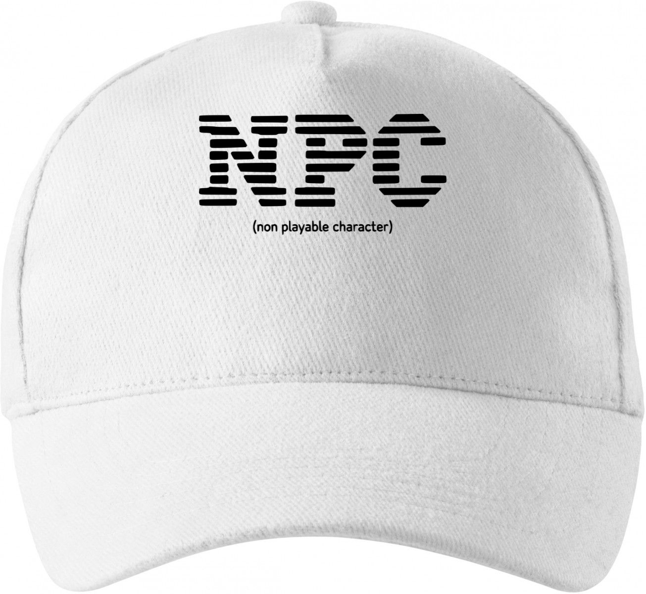 NPC, non playable character, černý tisk