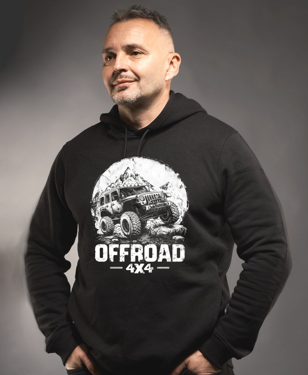 Offroad 4x4 Dominator, bílý tisk